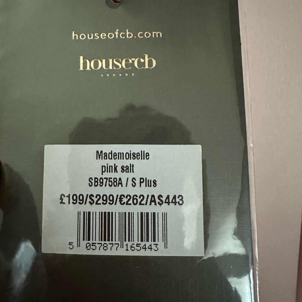 House of CB Mademoiselle Ballerina Pink Midi dress size small, bigger cup (D-E) - Picture 3 of 5